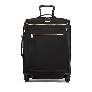 Tumi Voyageur Leger Continental Carry-on In Black /gold