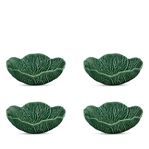 Bordallo Pinheiro Cabbage Dinner Plate Set In Green