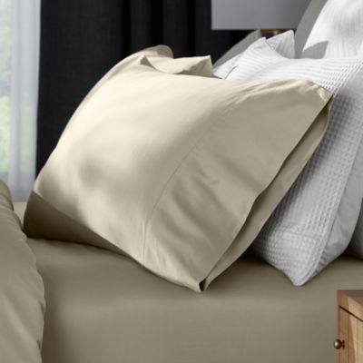 Signature Organic Cotton Hemmed Pillowcase Set, Standard