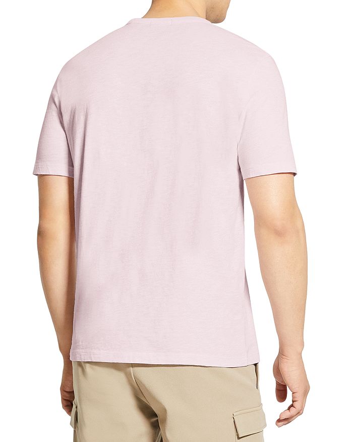 Shop Theory Essential Crewneck Short Sleeve Tee In Craddle Pink