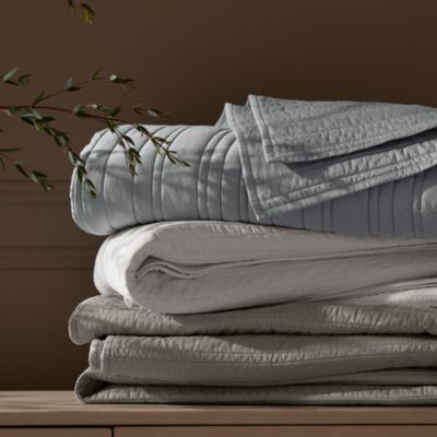 Signature Stripe Organic Cotton Quilt Sets