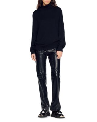 Unisex Turtleneck Slim Fit Sweater