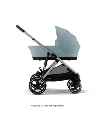 Gazelle S Stroller – Silver Frame