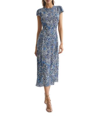 REISS Livia Split Midi Dress | Bloomingdale's Women