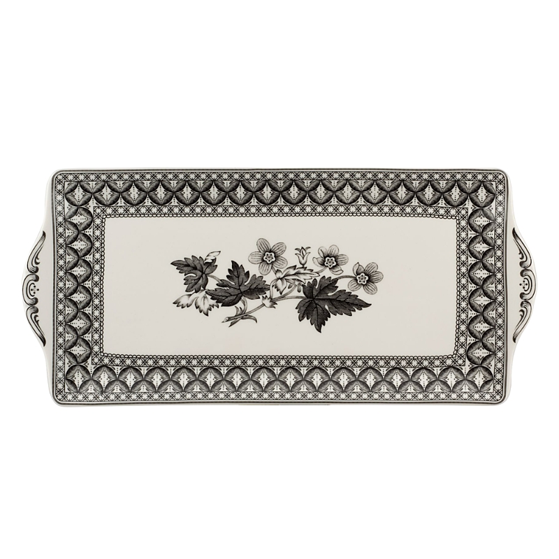 Spode Heritage Collection Sandwich Tray In Black