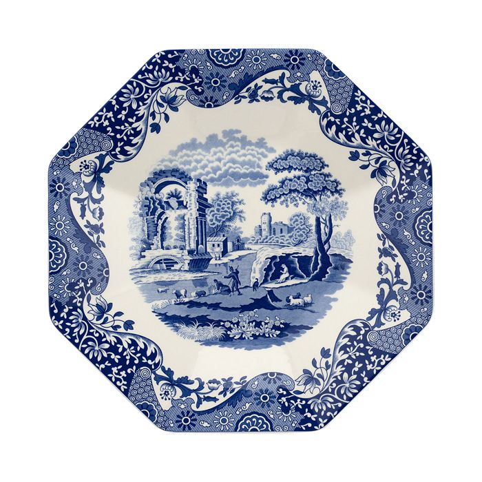 Spode Blue Italian Octagonal Platter Bloomingdale's