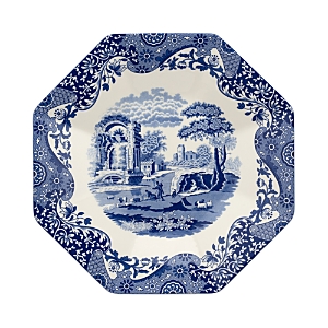Spode Blue Italian Octagonal Platter