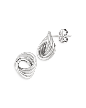 Bloomingdale's Sterling Silver Twist Knot Stud Earrings - 100% Exclusive