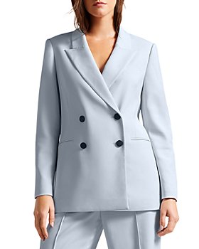 Ted Baker - Hildia Long Line Double Breasted Jacket