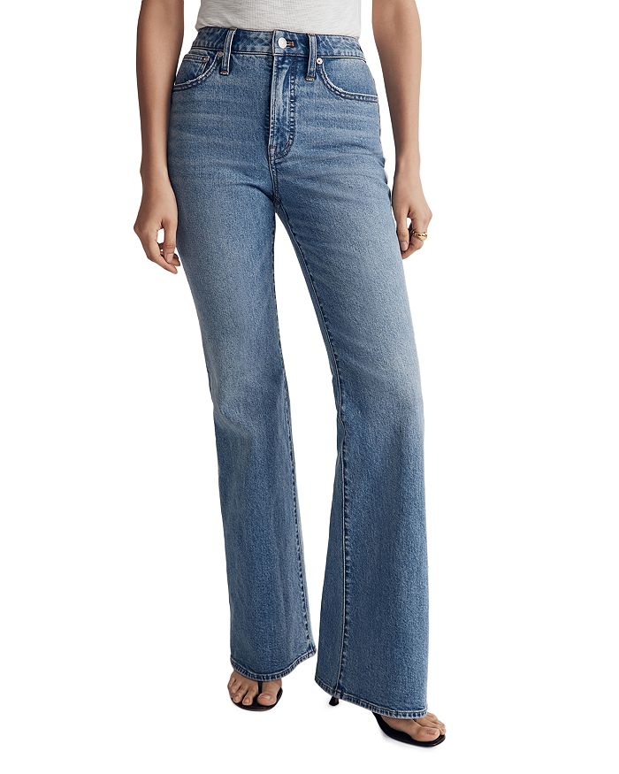 Madewell Perfect Vintage High Rise Flare Jeans in Tarlow Wash ...