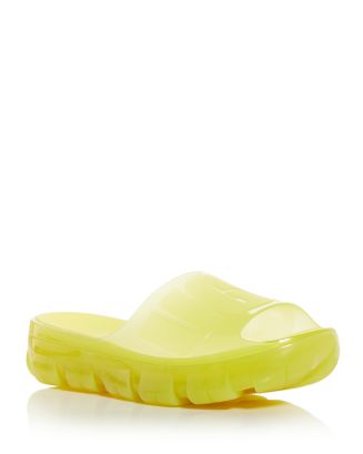 sale!すぐ届く国内発送☆UGG Jella Clear Slide WOMEN'S UGG BLACK JELLA CLEAR SLIDE ON TRANSLUCENT BEACH