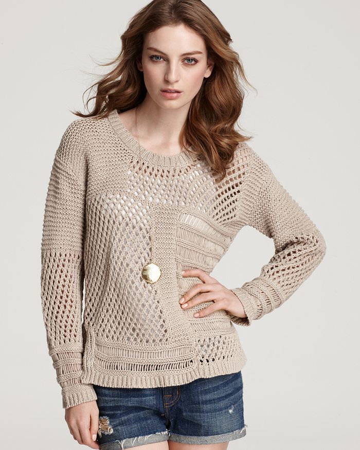 525 America Sweater - Multi Stitch Tunic | Bloomingdale's