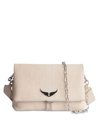 Zadig & Voltaire - Rocky Soft Savage Small Leather Handbag