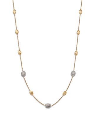 18K Siviglia Small Bead Short Necklace