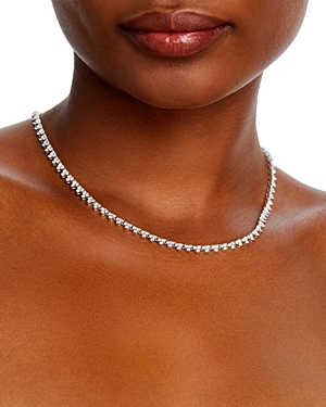 Bloomingdale's Diamond Tennis Necklace in 14K White Gold, 10.0 ct. t.w. - 100% Exclusive