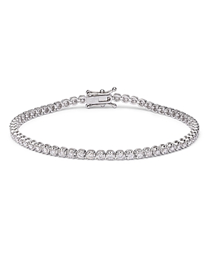Bloomingdale's Certified Colorless Diamond Tennis Bracelet In 14k White Gold 2.0 Ct. T.w. - 100% Exclusive