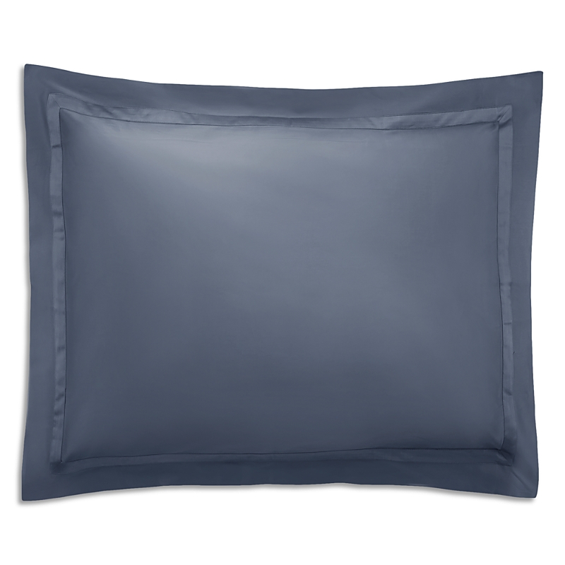 Matouk Nocturne Standard Sham In Steel Blue