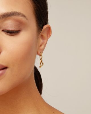  Hammered Heart Hoops