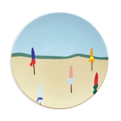 Destination Mer Round Plates, Set of 6