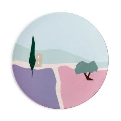 Destination Sud Round Plates, Set of 6