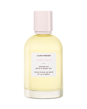 Laura Mercier Ambre Vanille Aromatic Bath & Body Oil 3.3 Oz. In Yellow