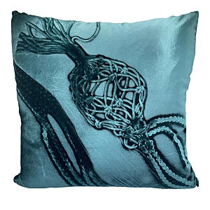 Aviva Stanoff Hypknotic On Cobble Decorative Pillow In Peri