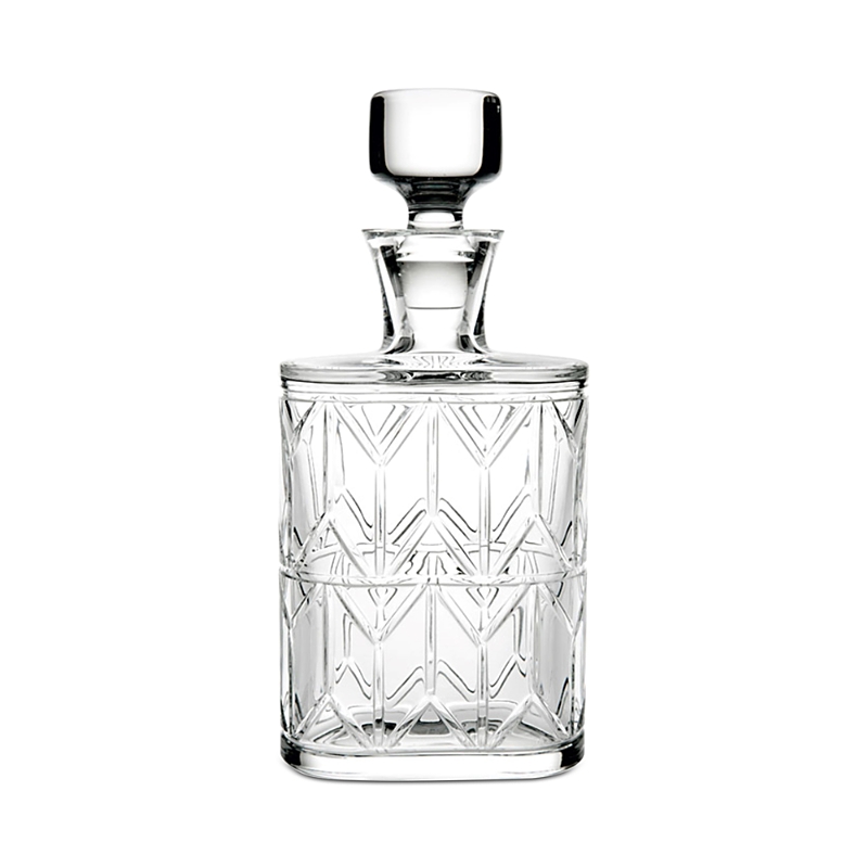 Vista Alegre Avenue Whiskey Decanter In Clear