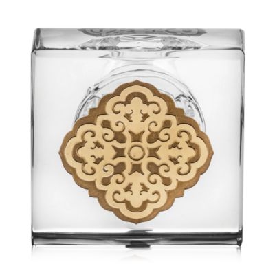 Golden Whisky Decanter with Gold Rat