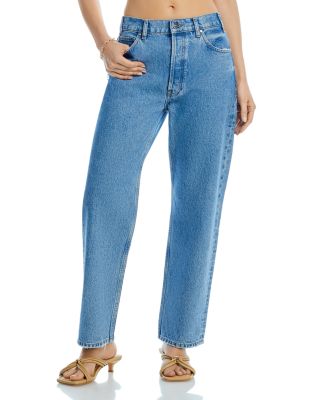 Anine Bing - Gavin Cotton Jeans in Clean Blue