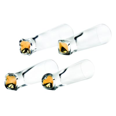 Naipes Case with Vodka Decanter and 4 Shot Glasses