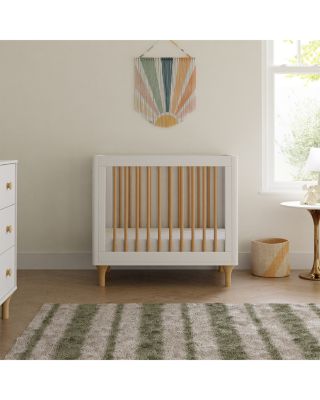 Lolly 4 in 1 Convertible Mini Crib and Twin Bed with Toddler Bed Conversion Kit