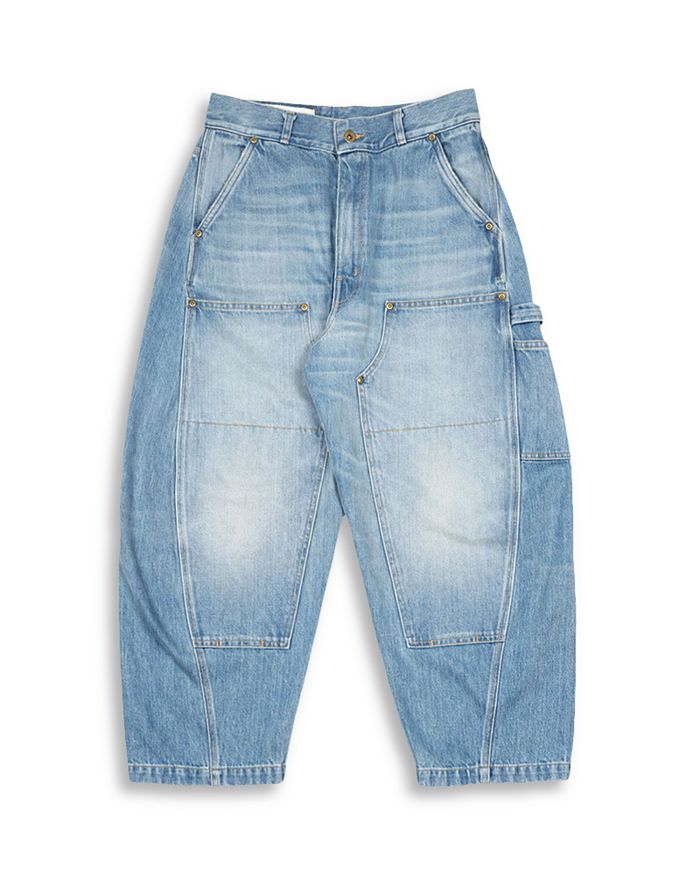 Sebastien Ami Warped Carpenter Jeans in Washed Indigo | Bloomingdale's