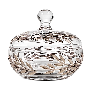Shop Labrazel Vine Canister In Clear/silver