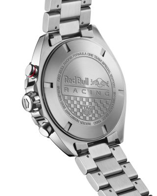 Formula 1 Red Bull Stainless Steel Chronograph, 43mm