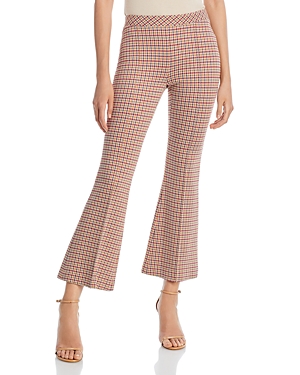 ROSETTA GETTY CROPPED FLARED PANTS