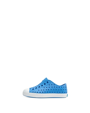 Native Unisex Jefferson Waterproof Slip-on Sneakers - Baby, Walker, Toddler In Resting Blue/shell White