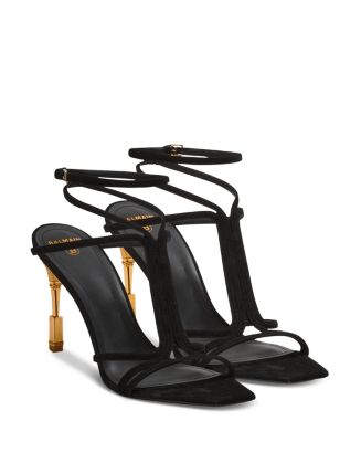 Balmain Women's Ankle Strap High Heel Sandals | Bloomingdale's