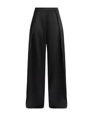Icon High Waist Silk Wide Leg Pants