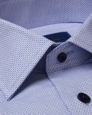 Trim Fit Micro Dobby Dress Shirt