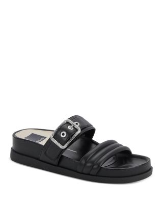 Dolce Vita - Women's Shaila Slip On Buckled Platform Sandals