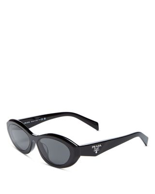 Prada - Symbole Oval Sunglasses, 56mm