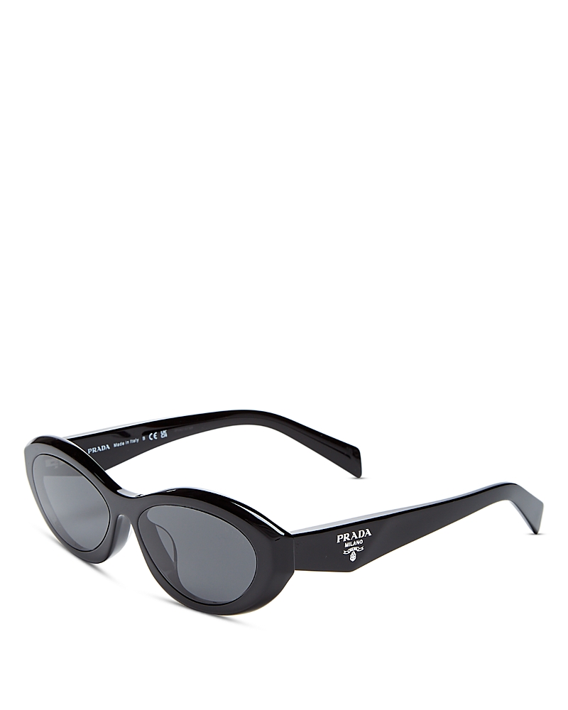 Prada Symbole Oval Sunglasses, 56mm