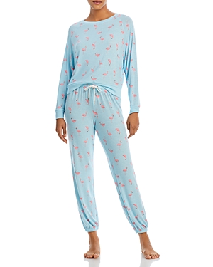 HONEYDEW STAR SEEKER PRINTED PAJAMA SET