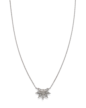 Bloomingdale's Diamond Starburst Necklace in 14K White Gold, 0.50 ct. t.w. - 100% Exclusive