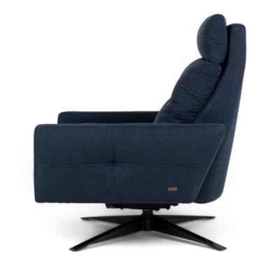 Rainier Comfort Air Fabric Recliner, Apollo Navy