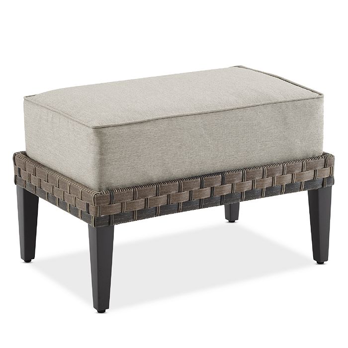 Crosley Prescott Outdoor Wicker Ottoman Bloomingdale's