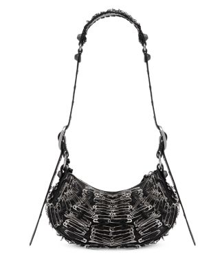 Le Cagole XS Shoulder Bag with Safety Pins