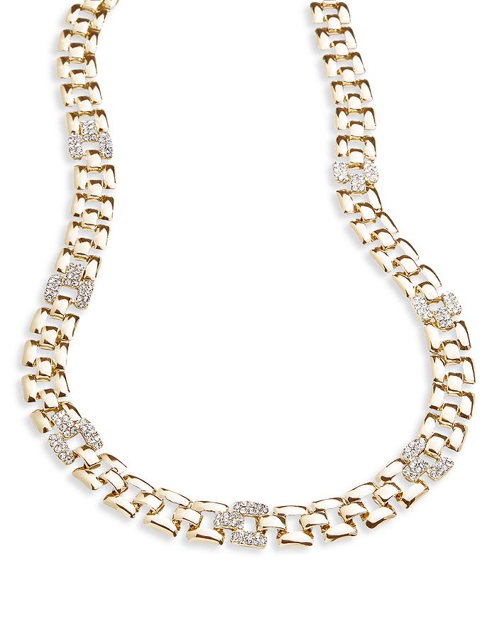 Baublebar pavé outlet initial collar necklace