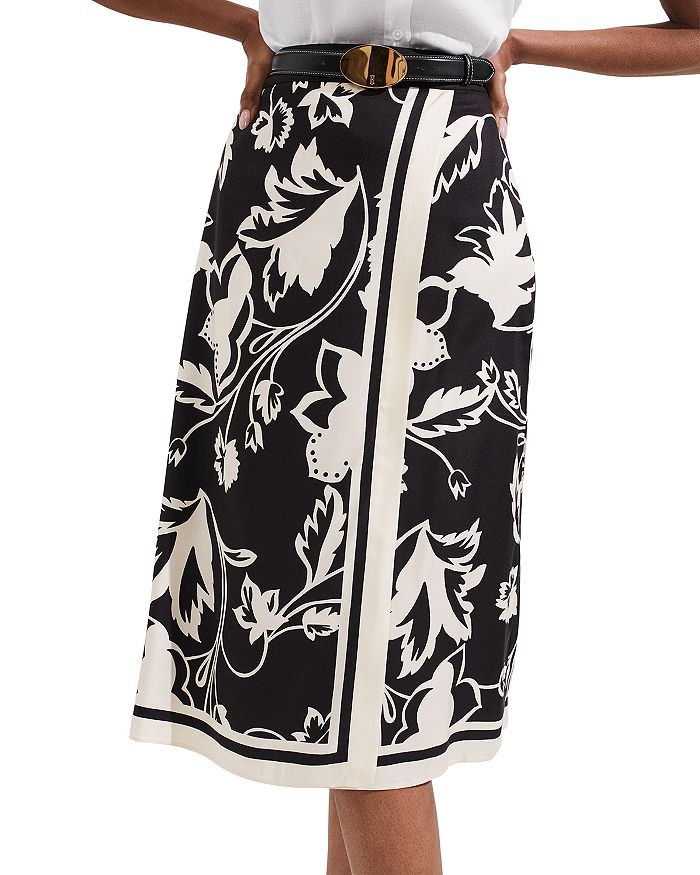 HOBBS LONDON Brigitte Midi Skirt Bloomingdale's