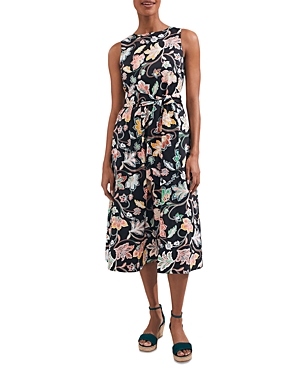 Emilie Cotton Floral Midi Dress